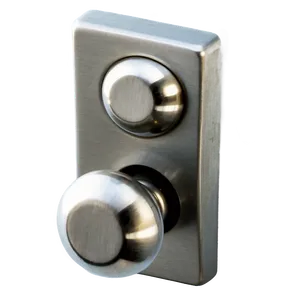 Sleek Stainless Steel Doorknob Png 06272024 PNG image