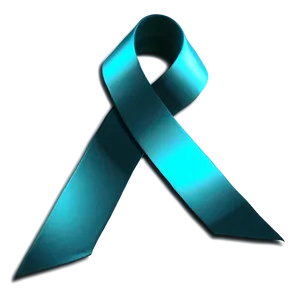 Sleek Teal Ribbon Design Png 52 PNG image