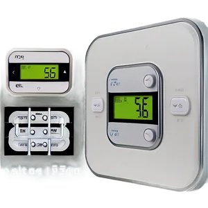 Sleek Thermostat Model Png 06132024 PNG image