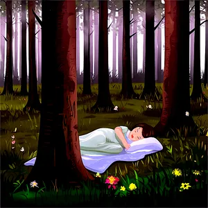 Sleep In Forest PNG 05232024 PNG