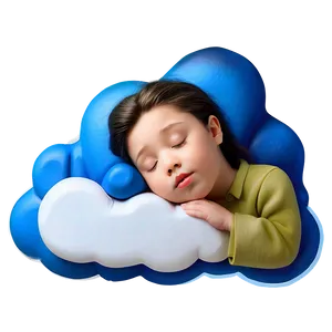 Sleep On Cloud PNG Ahp PNG