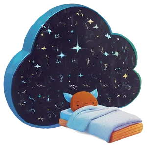 Sleep On Cloud PNG Ang47 PNG