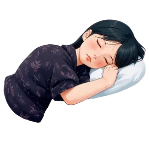 Sleeping Anime Character Png Fls PNG image