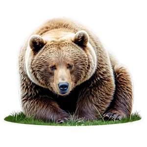 Sleeping Bear Png 51 PNG image