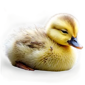 Sleeping Duckling PNG 05232024
