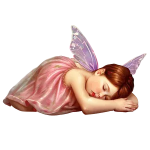 Sleeping Fairy PNG 05232024