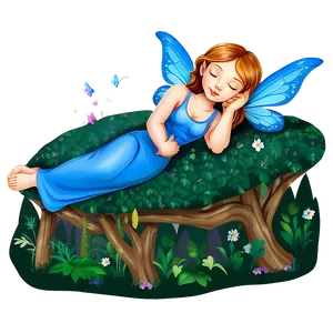 Sleeping Fairy PNG Xxn