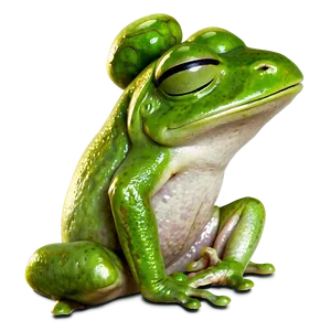 Sleeping Frog Png 05232024 PNG image