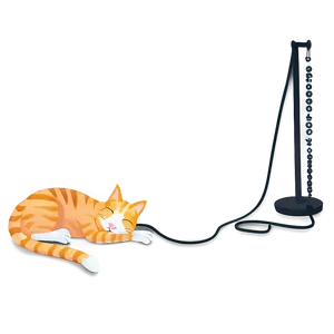Sleeping Ginger Cat Png Oyr PNG image