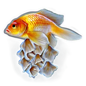 Sleeping Goldfish Png Ylo PNG image