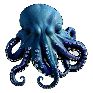 Sleeping Octopus Png 12 PNG image