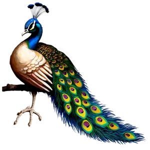 Sleeping Peacock Png 93 PNG image