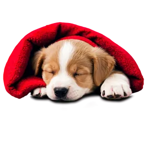 Sleeping Puppy Png 3 PNG image