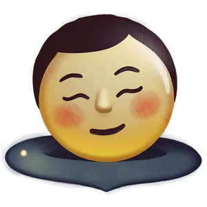 Sleepy Night Emoji Png Glh PNG image