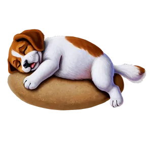 Sleepy Puppy Png 05232024 PNG image