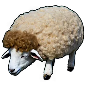 Sleepy Sheep PNG Ltx