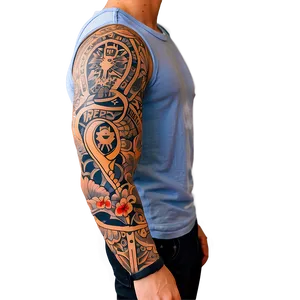 Sleeve Tattoo Clipart PNG 88