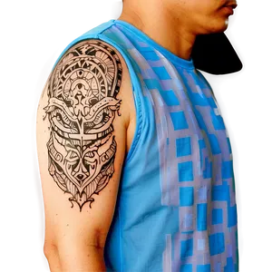 Sleeve Tattoo Outlines Png 56 PNG image