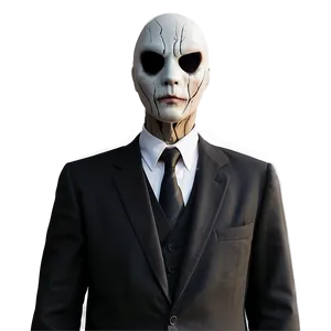 Slender Man Behind You PNG 05252024