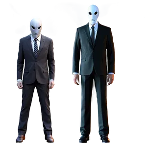 Slender Man Concept Art PNG Vlj