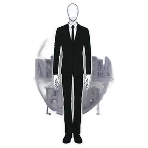 Slender Man Curiosity PNG Eie15 PNG