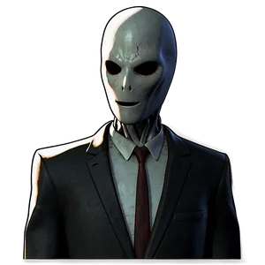 Slender Man Entity PNG Tna