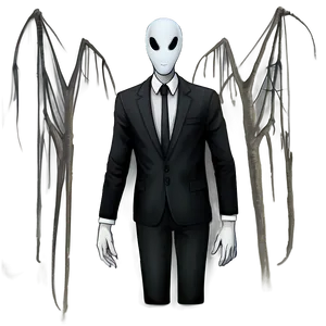 Slender Man Fiction PNG Amn PNG