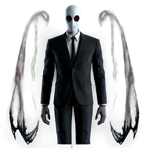 Slender Man In Darkness PNG 86