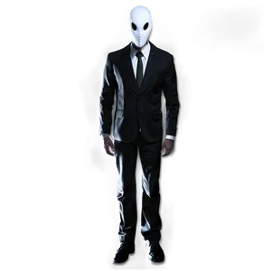 Slender Man In Darkness PNG Ebq6