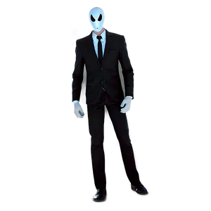 Slender Man In Darkness PNG Nej68