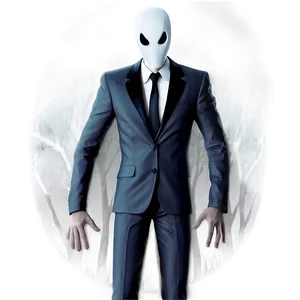 Slender Man In Moonlight PNG 05252024