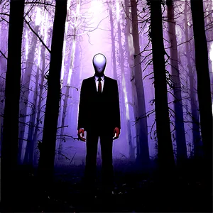 Slender Man In The Mist PNG 05252024