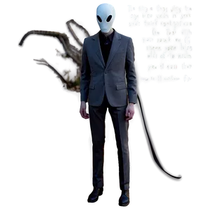 Slender Man Myth PNG 05252024