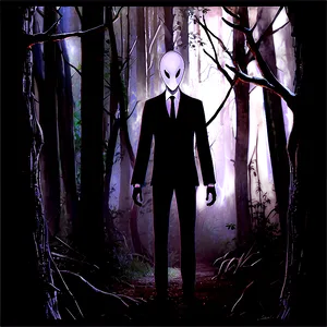 Slender Man Myth PNG 60