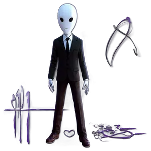 Slender Man Presence PNG Tsf