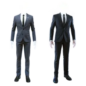Slender Man Silhouette PNG Dok PNG