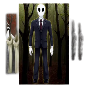 Slender Man Unseen PNG Xhu