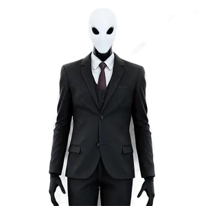Slender Man Urban Legend PNG Xys6 PNG