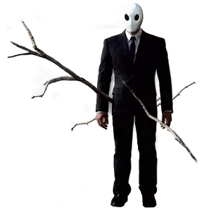 Slender Man Watching PNG 62