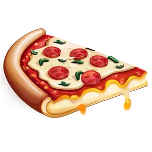 Slice Of Pizza Cartoon Png 34 PNG image