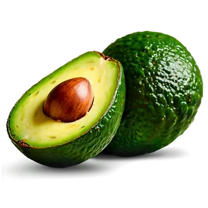 Sliced Avocado Top View Png 74 PNG image