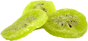 Sliced Kiwi Dry Fruit Transparent Background PNG image