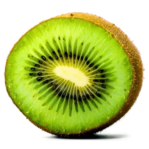 Sliced Kiwi Top View Png Wqs PNG image