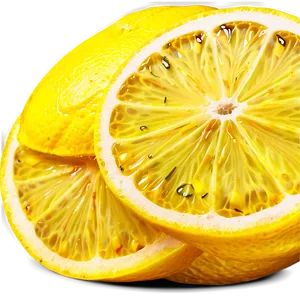 Sliced Lemons PNG 06122024 PNG