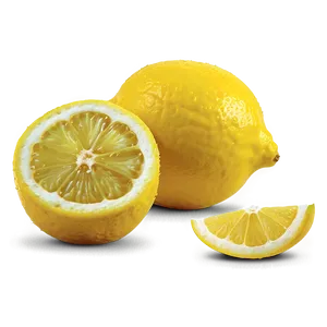 Sliced Lemons PNG Ogq