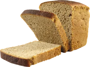 Sliced Wheat Bread Loaf PNG image