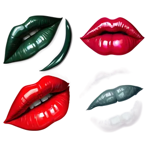 Slick Glossy Lips Png 06212024 PNG image