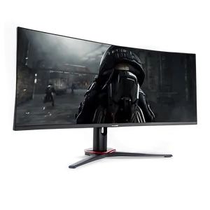 Slim Bezel Gaming Monitor Png 06212024 PNG image