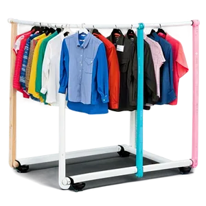 Slim Clothes Rack Png 06272024 PNG image