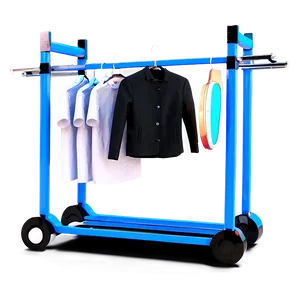 Slim Clothes Rack Png Iaq11 PNG image